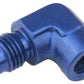 Proflow PFE373-04 Female 90 Degree Adaptor 1/8" NPT to Male -04AN Blue