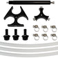 Aeroflow Performance Products AF59-4053BLK Aeroflow Triple 40mm Pump Bracket Stalk & In Tank Hose