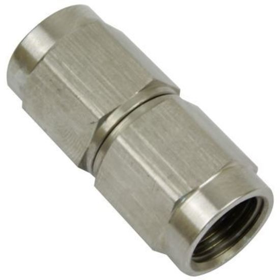 Proflow PFE384-06 Stainless Steel Female Flare Swivel Straight - 06 AN