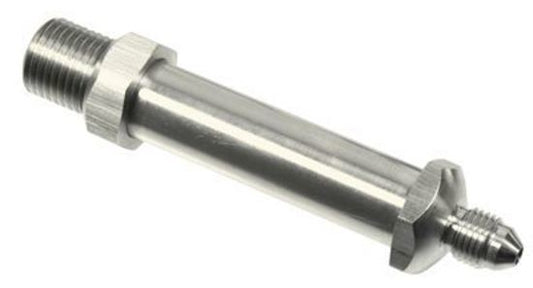 Proflow PFE385-03 Stainless Steel Through Frame Bulkhead Hose End 2-3/8" 1/8" NPT to -03AN Male 2Pc