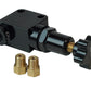 Proflow PFE386 Billet Aluminium Brake Proportioning Valve Knob Adjustment 3/8" x24 Single Inlet/Outlet Each