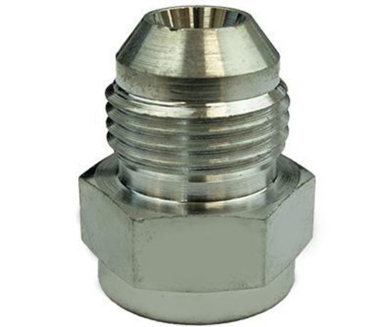 Proflow PFE387-08 Female 1/2" x 20 Inverted Flare to Male -08AN Steel Adaptor