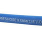 Proflow PFE400R-04BL Blue Push Lock Hose -04AN (1/4 ") 1 Metre Length Bulk
