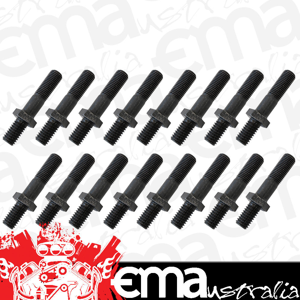 Aeroflow AF59-4276 Replacement 7/16 Rocker Studs 16 Pcs UHL Height BBC