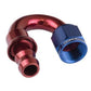 Proflow PFE406-12 180 Degree Push Lock Hose End Barb 3/4'' to Female -12AN
