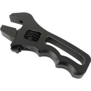 Proflow PFE430-AGSRT-BK Billet Compact Adjustable AN Grip Wrench Spanner Black