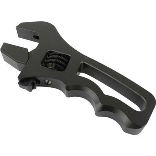 Proflow PFE430-AGSRT-BK Billet Compact Adjustable AN Grip Wrench Spanner Black