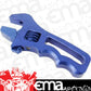 Proflow PFE430-AGSRT-BL Billet Compact Adjustable AN Grip Wrench Spanner Blue