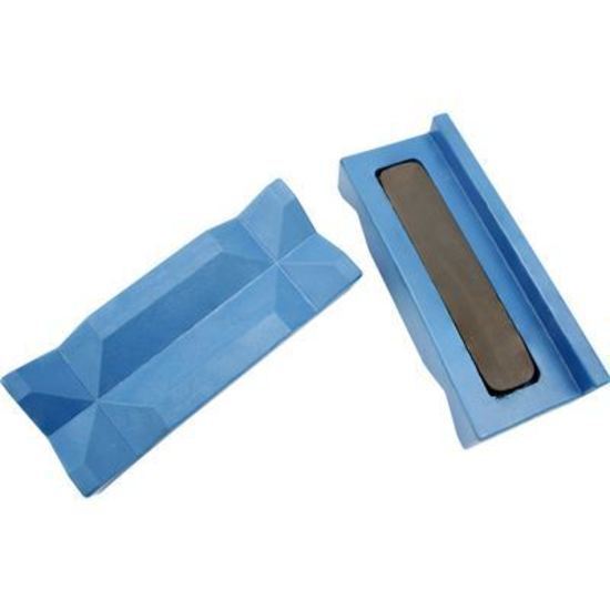 Proflow PFE431N Vise Jaw Protectors Nylon Black Inserts Internal Magnets per Pair