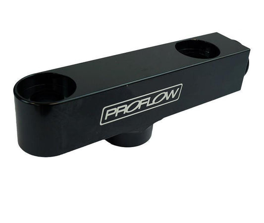 Proflow PFE459BK Dual Bosch Fuel Pump Fuel Log 76mm Centre Distance M12x1.5 Thread Black