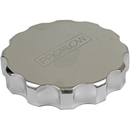 Proflow PFE463-02P Billet Radiator Cap Cover Large Polished