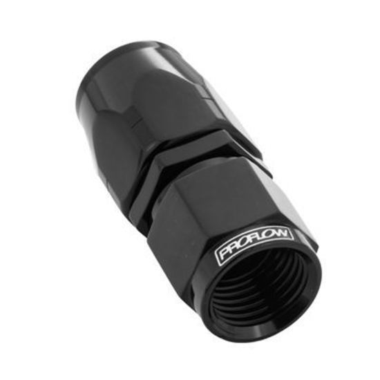 Proflow PFE501-12BK Fitting Hose End Straight Full Flow -12AN Black