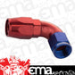 Proflow PFE503-16 Fitting Hose End 90 Degree Full Flow -16AN Blue/Red
