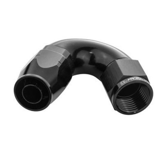 Proflow PFE504-12BK Fitting Hose End 120 Degree Full Flow -12AN Black