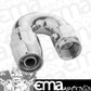 Proflow PFE506-10HP Fitting Hose End 180 Degree Full Flow -10AN Polished