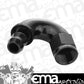 Proflow PFE515-10BK 150 Degree Fitting Hose End Full Flow Barb to Female -10AN Black