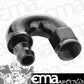 Proflow PFE516-06BK 180 Degree Fitting Hose End Full Flow Barb to Female -06AN Black