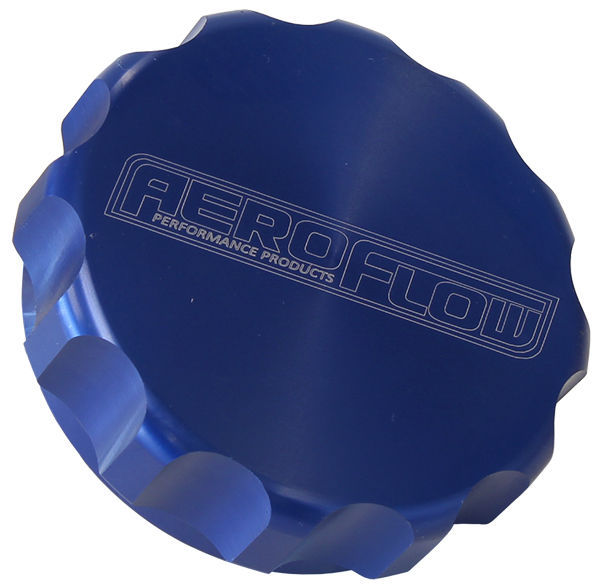 Aeroflow AF59-460-40BL Replacement Billet Cap suits -40 Base Blue Anodised