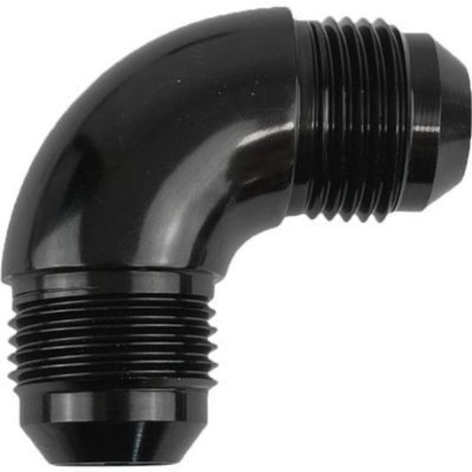 Proflow PFE521-06BK 90 Degree Union Flare Adaptor Fitting -06AN Black