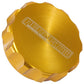 Aeroflow AF59-460-40G Replacement Billet Cap suits -40 Base Gold Anodised