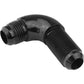 Proflow PFE533-06BK 90 Degree Male Fitting Bulkhead Adaptor -06AN Black