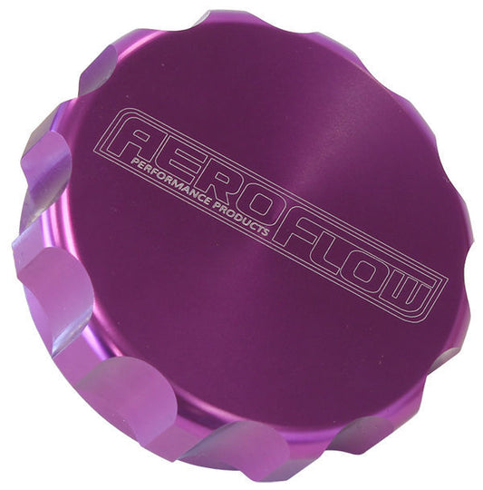 Aeroflow AF59-460-40PUR Replacement Billet Cap suits -40 Base Purple Anodised