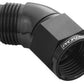 Proflow PFE542-16BK 45 Degree Full Flow Adaptor Male to Female -16AN Black