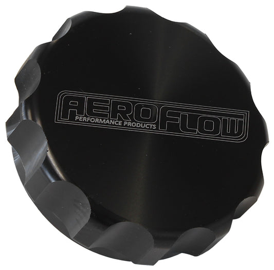 Aeroflow AF59-460-48BLK Replacement Billet Cap suits -48 Base Black Anodised