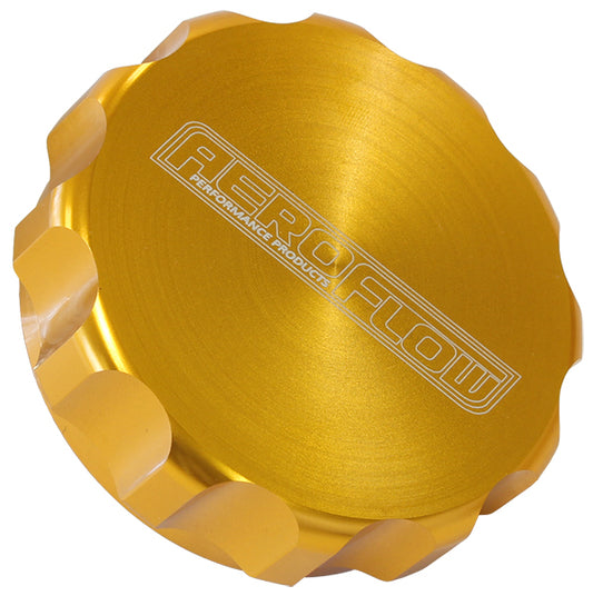 Aeroflow AF59-460-48G Replacement Billet Cap suits -48 Base Gold Anodised