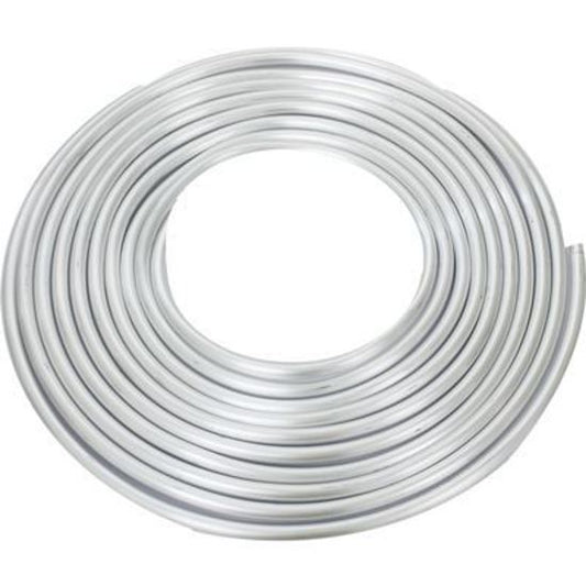 Proflow PFE550-06 Aluminium Fuel Line Hard Tube 3/8" Natural 25Ft Coil