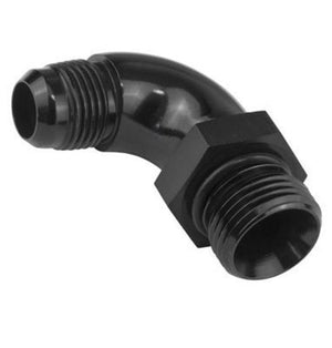 Proflow PFE583-12BK 90 Degree Male Fitting Orb Hose End to -12AN Black