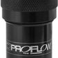 Proflow PFE606-04BK Fuel Filter Aluminium 1/4" Hose barb 150 Micron Stainless Steel Black