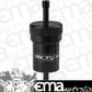 Proflow PFE606-06BK Fuel Filter Aluminium 3/8" Hose barb 100 Micron Stainless Steel Black