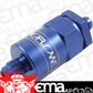 Proflow PFE609-06B Billet Inline Aluminium Fuel Filter -06AN Blue 30 Micron