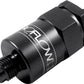 Proflow PFE609-06BK Billet Inline Aluminium Fuel Filter -06AN Black 30 Micron