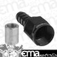 Proflow PFE651-04 Crimp Hose End Straight -04AN Black
