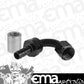 Proflow PFE654-04 Crimp Hose End 120 Degree -04AN Black