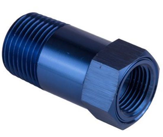 Proflow PFE660-08 Fitting Aluminium Temperature Adaptor 1/2" NPT to 5/8" - 18 Female