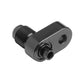 Proflow PFE662-04BK Engine Steam Line Fitting Male -04AN Black for LS (each)