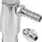 Proflow PFE663P Billet Aluminium Valve Cover PCV Valve Kit Barb or AN Fitting Polished