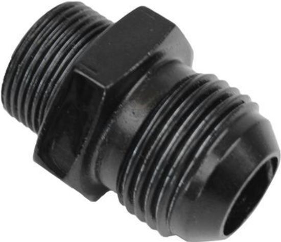 Proflow PFE669-10 Valve Cover Breather Adaptor Hose End to -10AN Black For Holden Commodore VL For Nissan RB