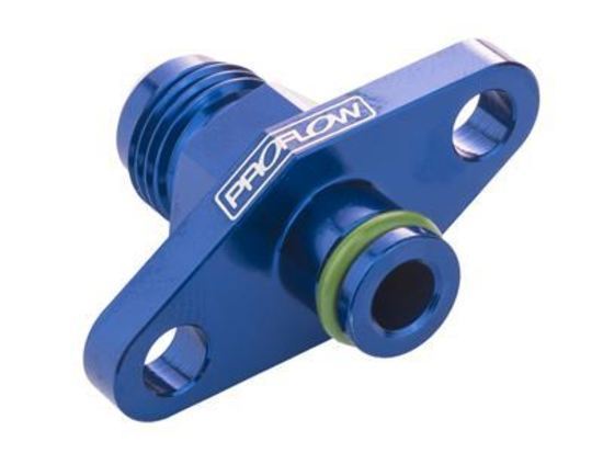 Proflow PFE682 Fuel Rail Adaptor Fitting Aluminium 11mm to -06AN For Nissan / For Subaru / For Mazda