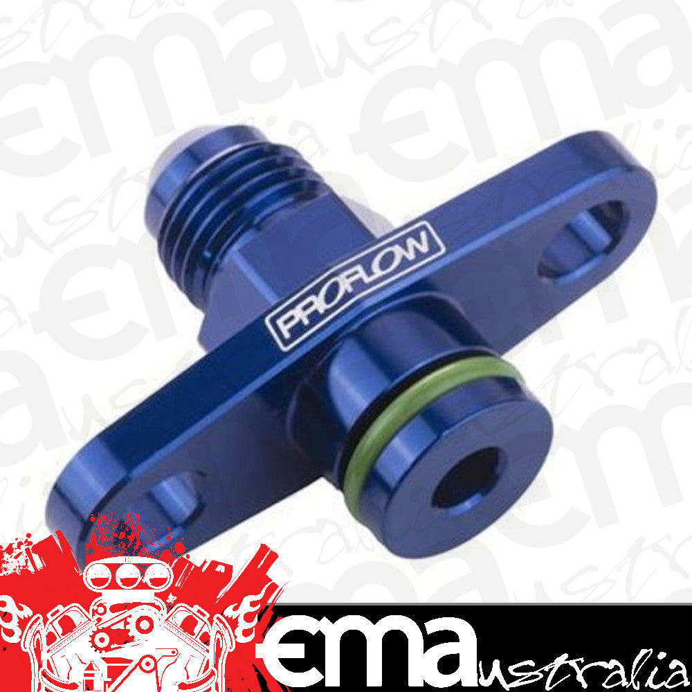 Proflow | PFE683 | Fuel Rail Adaptor Fitting Aluminium 16mm to -06AN For Mitsubishi