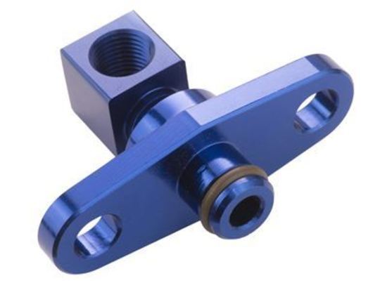 Proflow PFE686 Fuel Rail Adaptor Fitting Aluminium For Subaru STI EJ25 2008-On