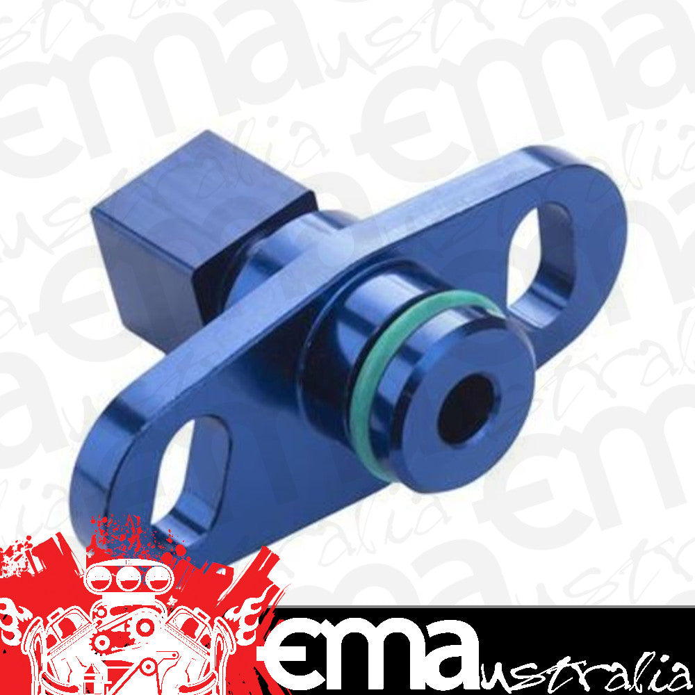 Proflow PFE688 Fuel Rail Adaptor Fitting Aluminium For Mitsubishi Evo 4 5 6 7 8 & FTO 16mm to 1/8" NPT