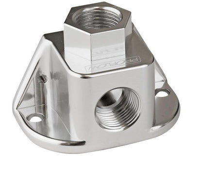 Proflow PFE689S Adapter Aluminium GM Idle Air Control LS Chev For Holden Silver
