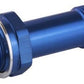 Proflow PFE700-08 Fitting Inlet Fuel Adaptor Male Holley Fuel Bowl 7/8 x 20 -08AN 2" Blue