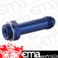 Proflow PFE700-08L Fitting Inlet Fuel Adaptor Male Holley Fuel Bowl 7/8 x 20 to -08AN Male 3" Blue