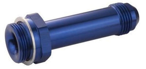 Proflow PFE700-08L Fitting Inlet Fuel Adaptor Male Holley Fuel Bowl 7/8 x 20 to -08AN Male 3" Blue