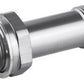 Proflow PFE700-08S Fitting Inlet Fuel Adaptor Male Holley Fuel Bowl 7/8 x 20 -08AN 2" Silver